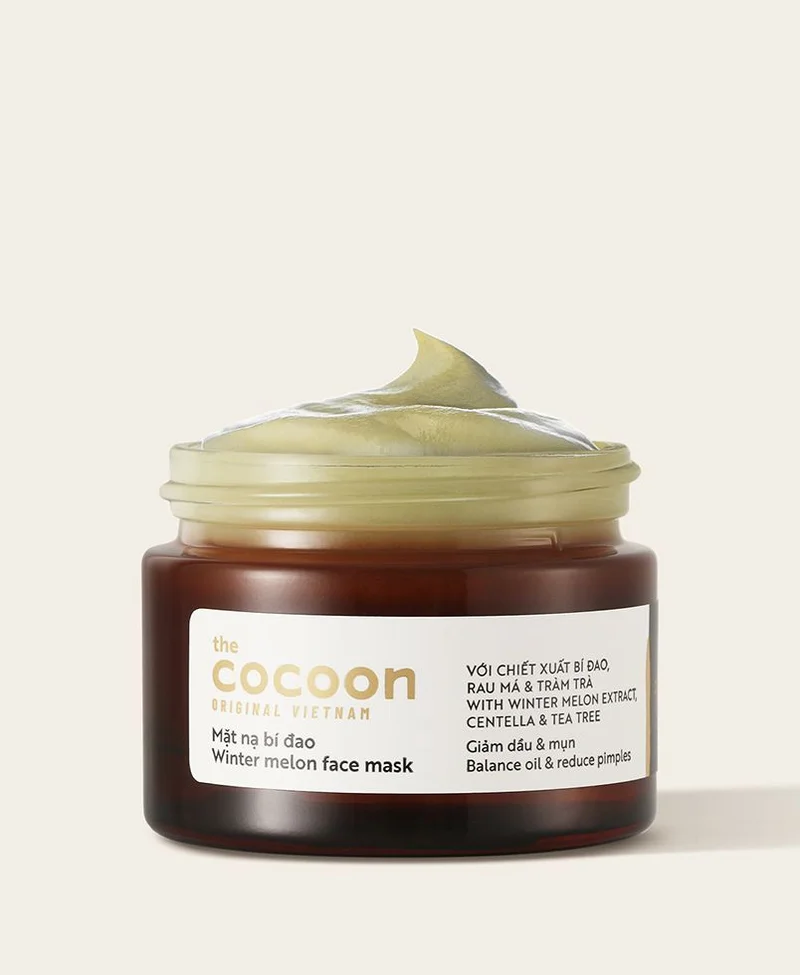 Winter Melon Face Mask 30ml – Skin Hydrating & Brightening Face Mask for Smoothening, Regenerating & Clarifying Skin | Oil Control & Pore Care